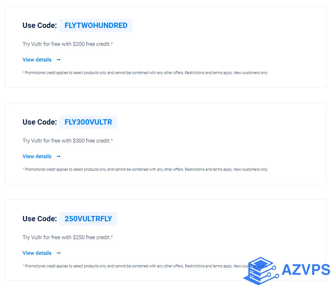 Vultr VPS free