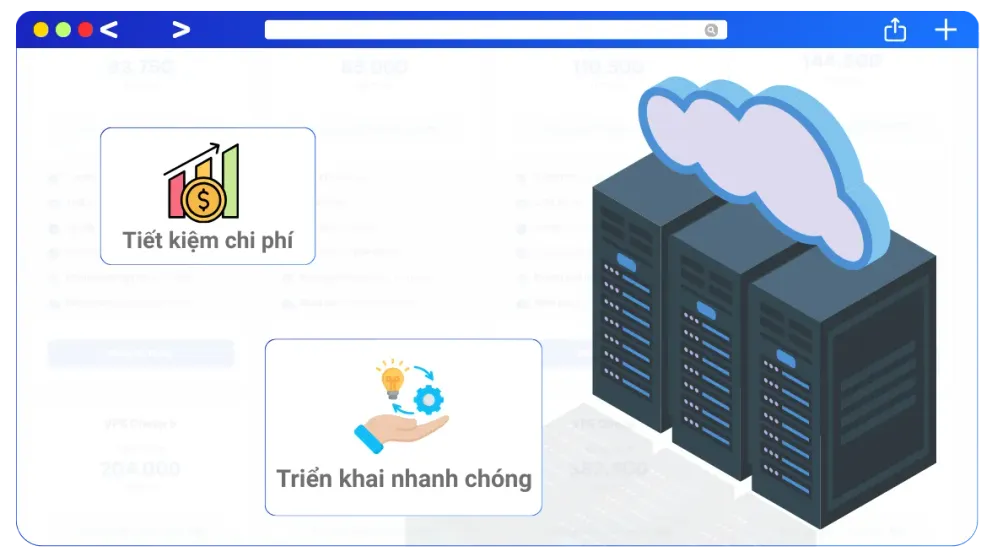 Giải pháp chỗ đặt máy chủ linh hoạt