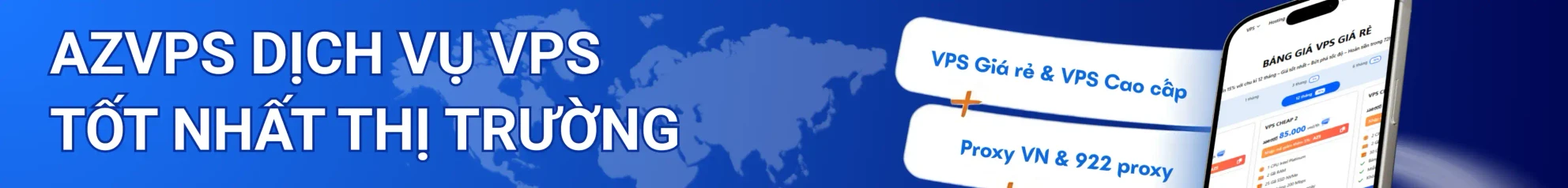 Khởi tạo website của bạn ngay hôm nay cùng AZVPS