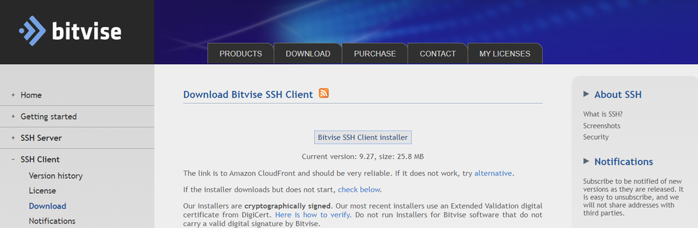 app bitvise ssh client