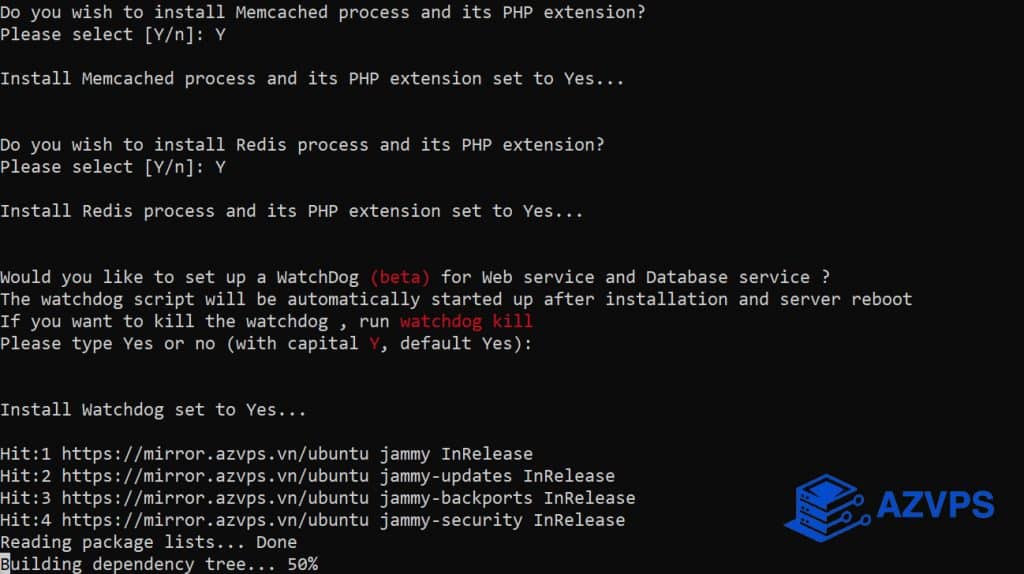 Hệ thống tự động cài đặt CyberPanel